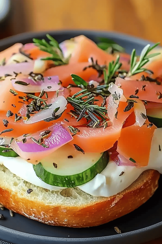 Bagel met Zalm