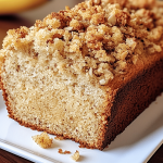 Bananen kruimelbrood