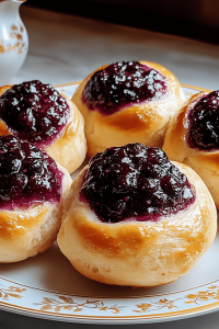 Berry Jam Buns Recept