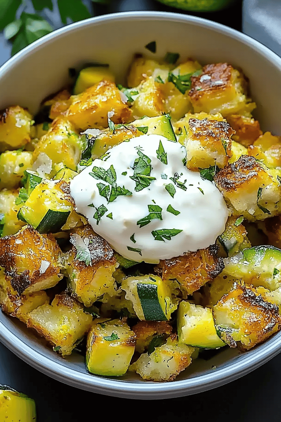Blechpfanne Frühstück Hash Final Dish Presentation