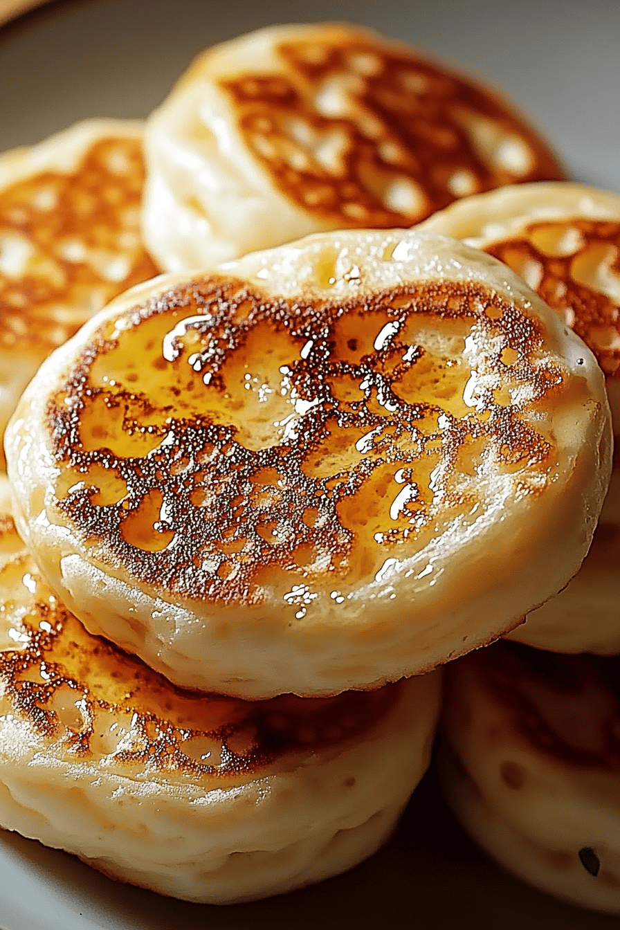 Crumpets Recepten Final Dish Presentation