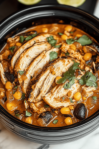 Fiesta Hähnchen Slow Cooker