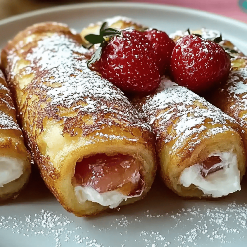 French Toast Roll-ups Recept
