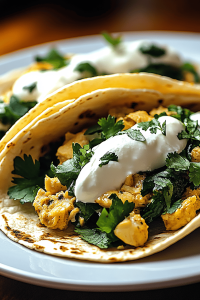 Frühstück Tacos