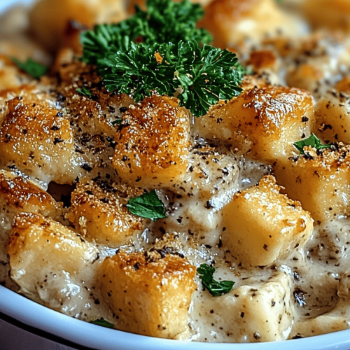 Hähnchenauflauf met maanzaad