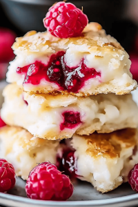 Himbeer-Mandel-Sahne Scones