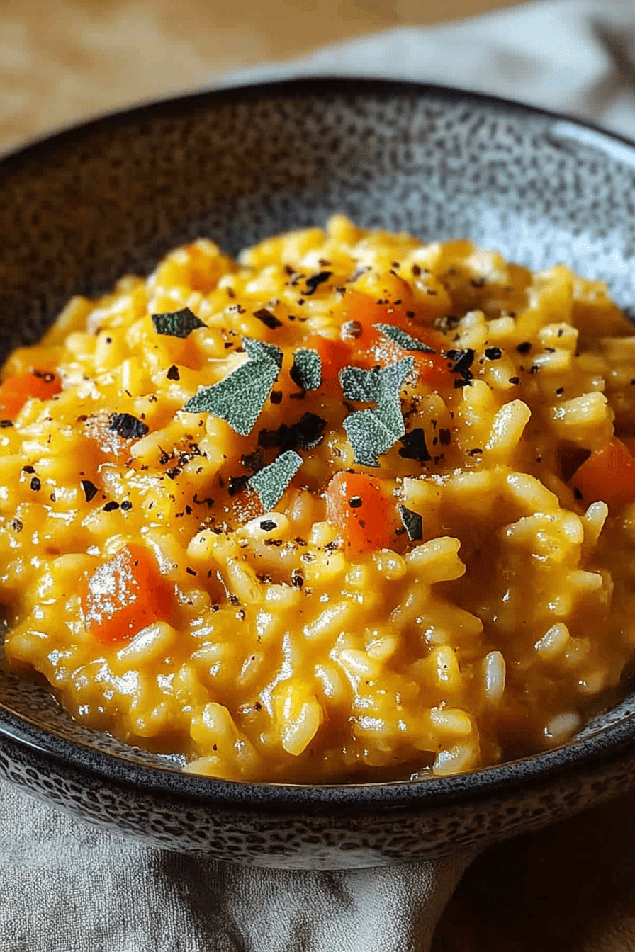 Instant Pot Wortelsaffraanrisotto Final Dish Presentation