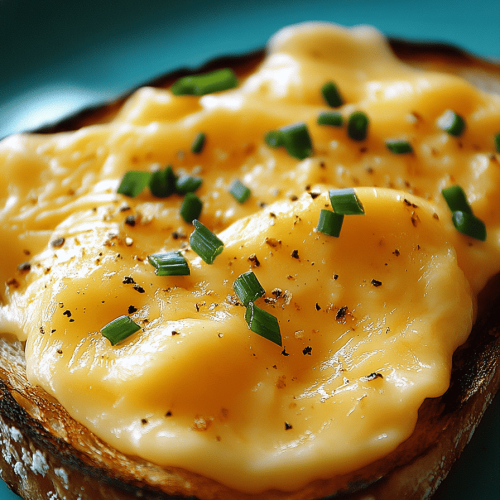 Käse-Eier auf Toast