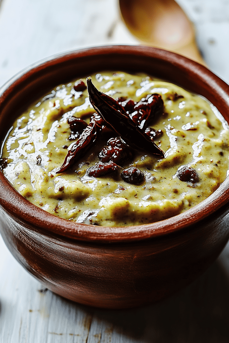 Kokosnuss Chutney Final Dish Presentation