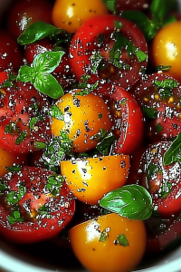 Libanesischer Tomatensalat