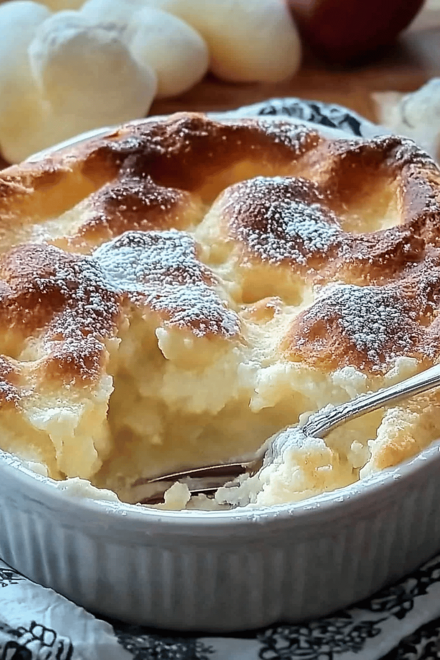 Magische Citroen Cobbler Recept Final Dish Presentation