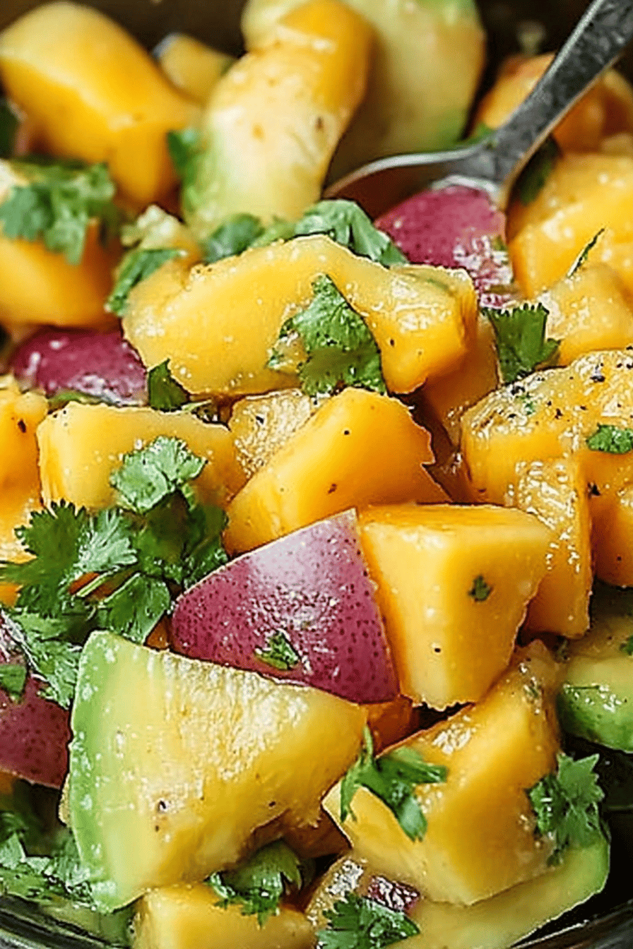 Mango Salsa ingredients