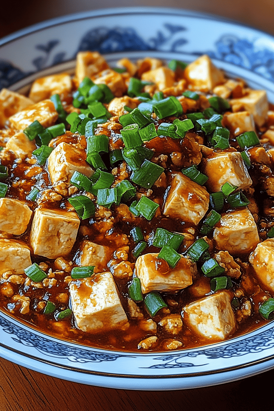 Mapo Tofu recept ingredients