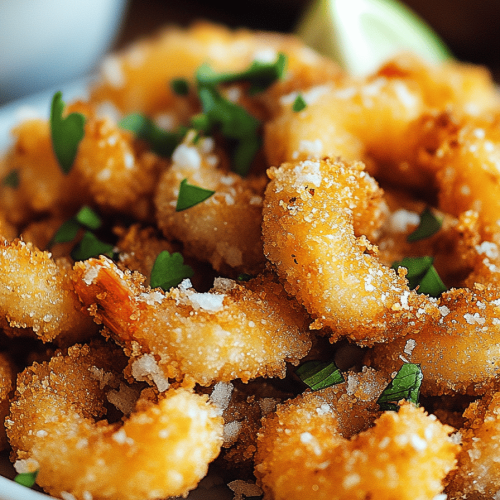 Panko Gebakken Garnalen