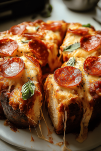 Pepperoni Pizza Affenbrot