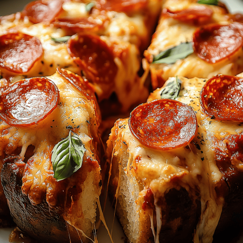Pepperoni Pizza Affenbrot