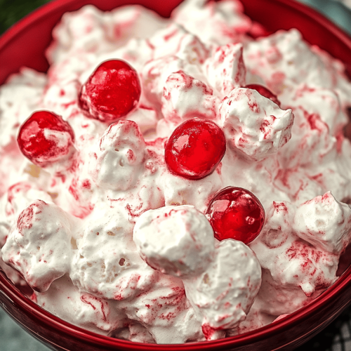 Preiselbeer Fluff Salat