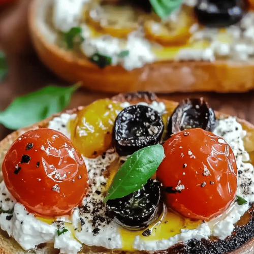 Ricotta Toast Recept