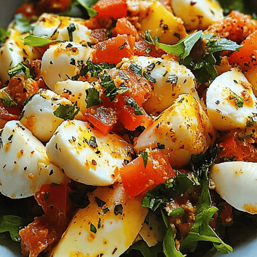 Romesco eiersalade