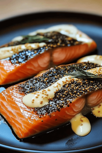 Schwarzer Limetten Lachs