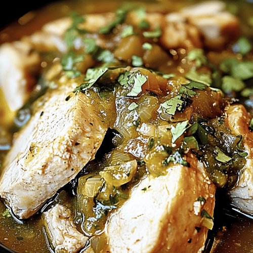 Slow Cooker Hähnchen