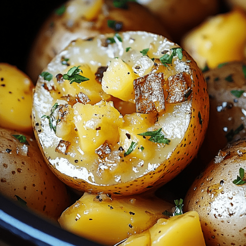Slow Cooker Ofenkartoffeln