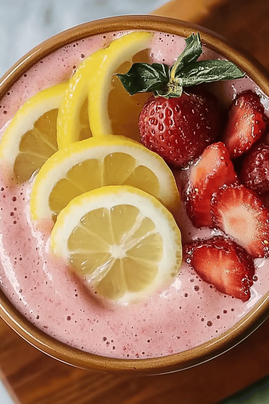 Smoothie Bowl Rezept Final Dish Presentation