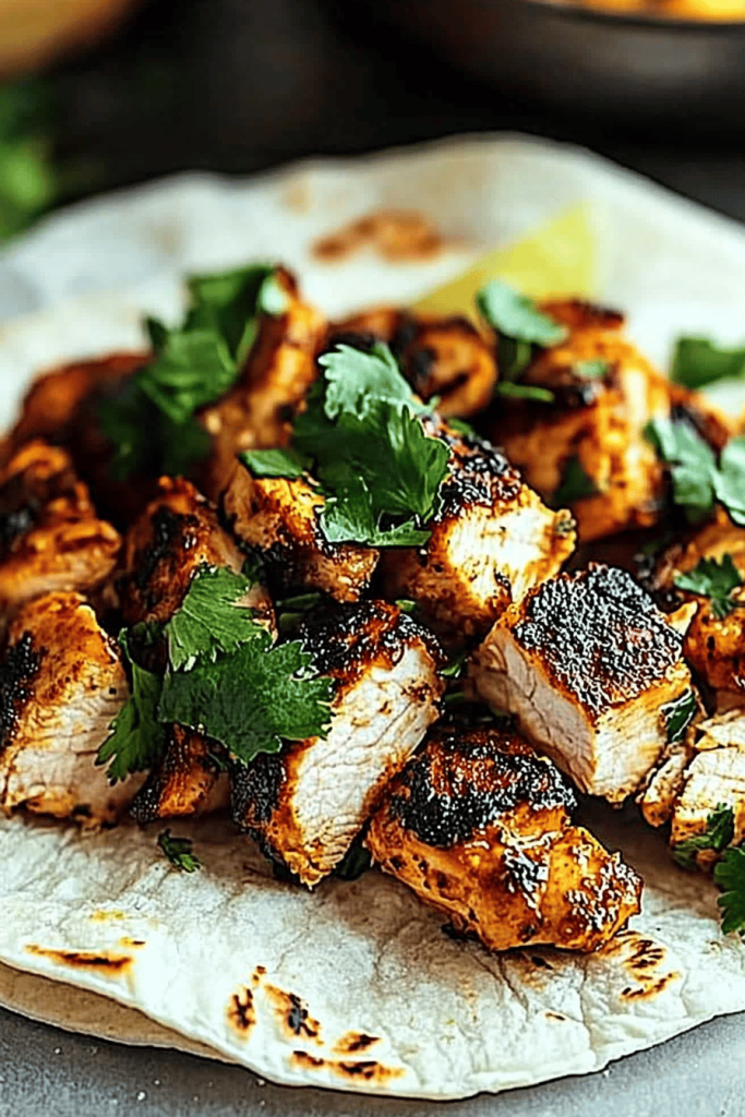 Stovetop Chicken Tacos