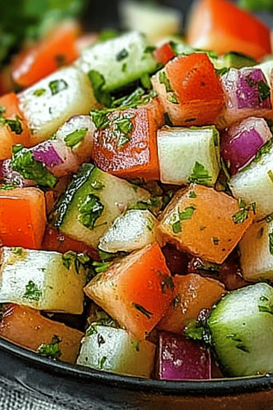 Turkse Aardappelsalade ingredients