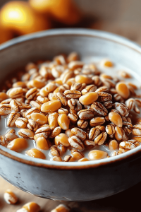 Wheat Berries Breakfast