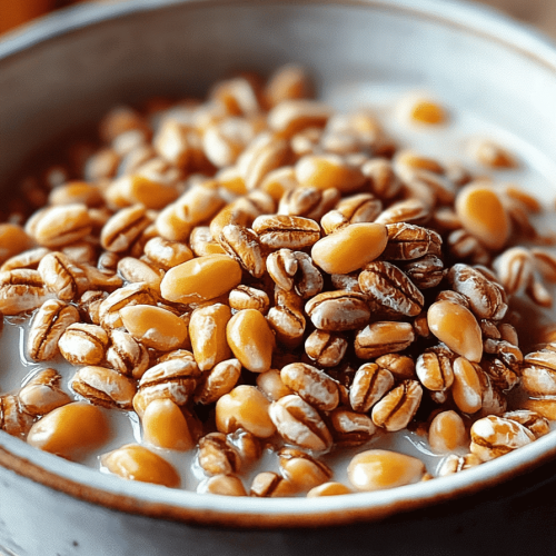 Wheat Berries Breakfast