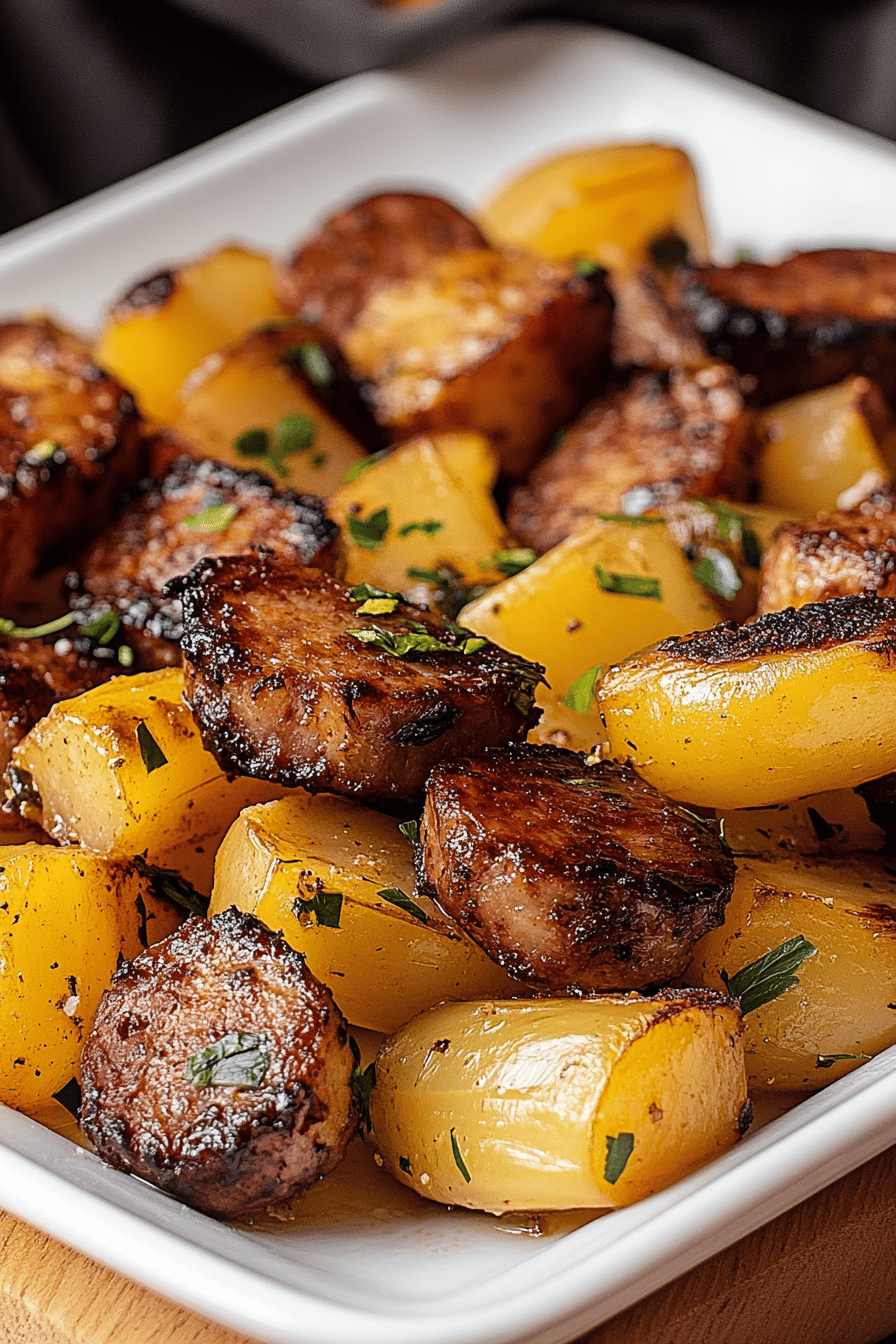 Würstchen-Kartoffel-Auflauf ingredients