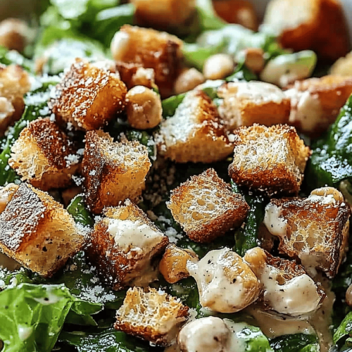 veganer Caesar Salat
