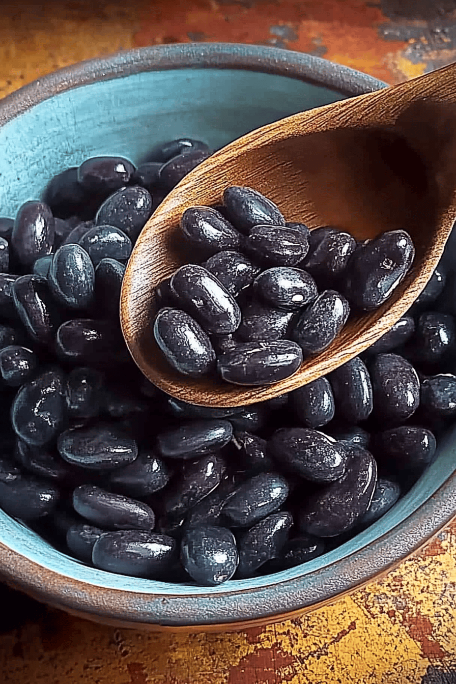 zwarte bonen maken ingredients